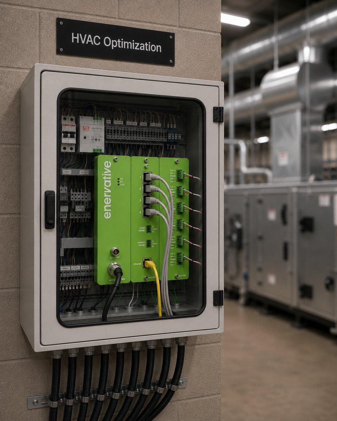 AccQ unit installed in a plant-room enclosure